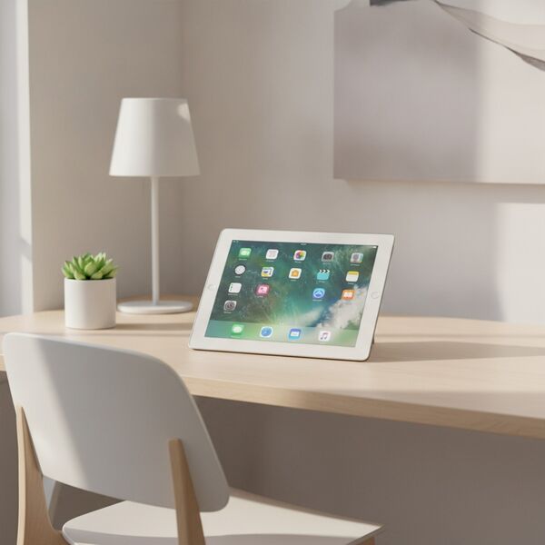 2 Silver 01 3D Model Ipad - interior view 1
