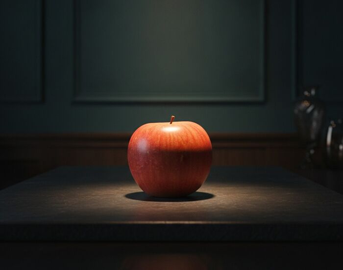 Fruit Red Apple 02 3D Model