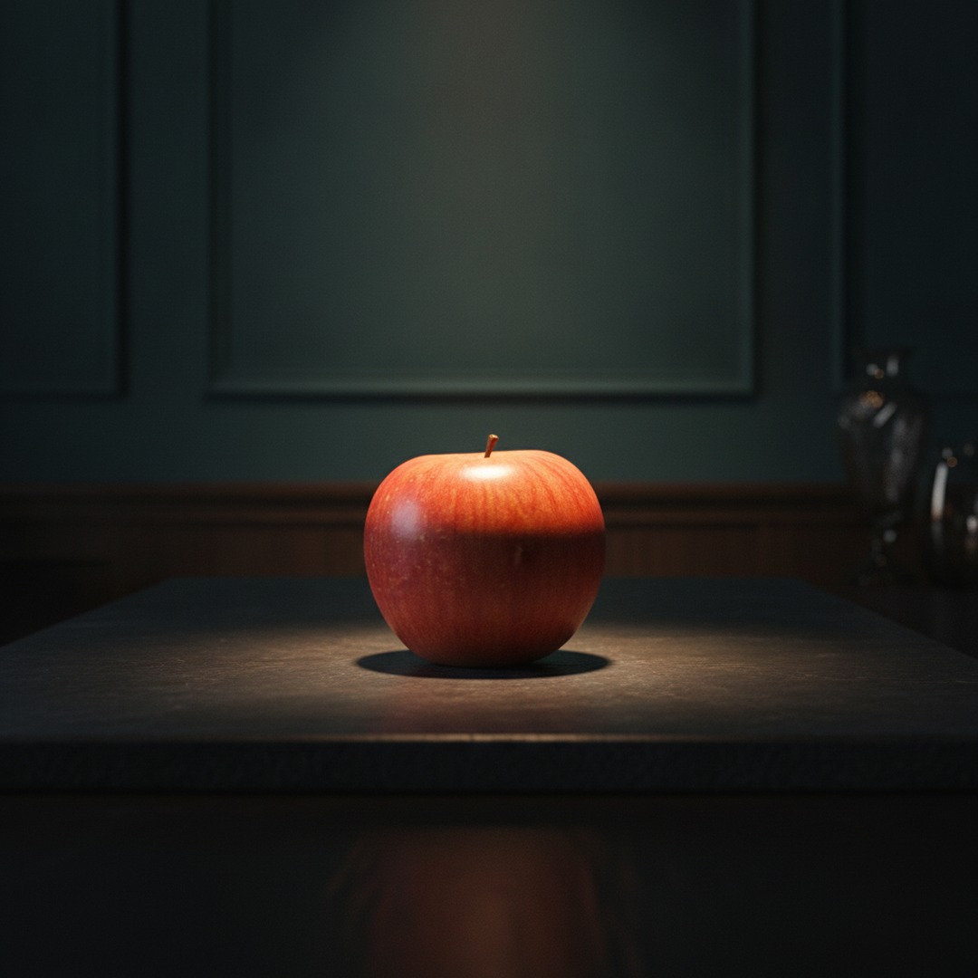 Fruit Red Apple 02 3D Model