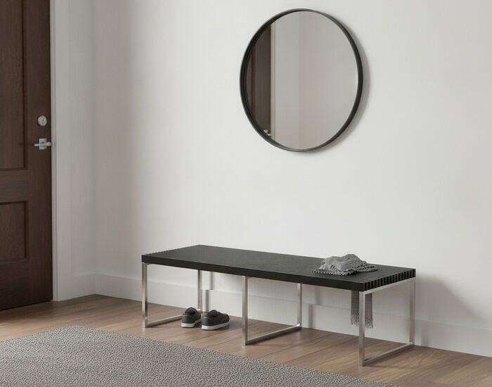 Locker Room Bench 01 3D Model