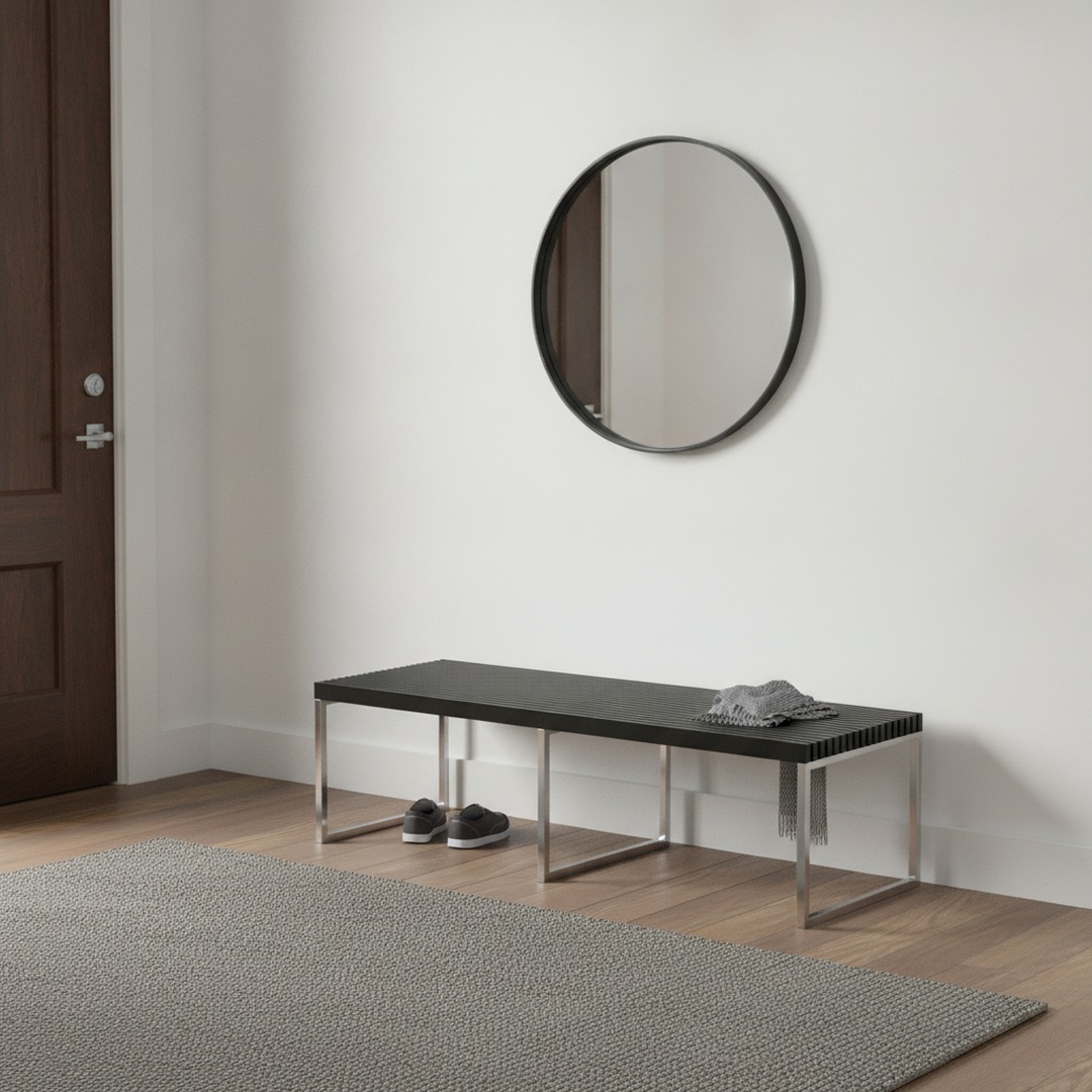 Locker Room Bench 01 3D Model
