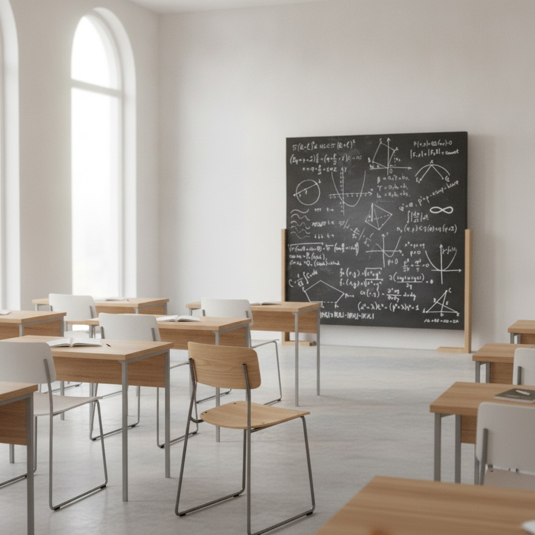 School Blackboard 01 3D Model