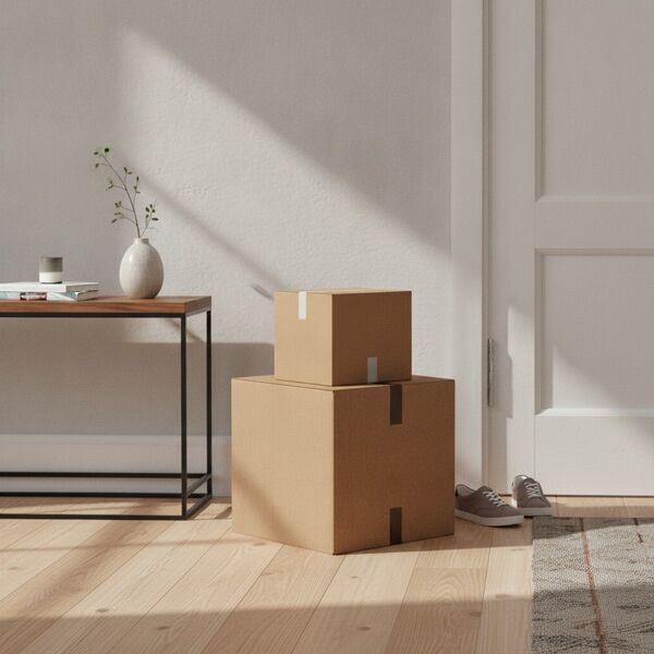 Cardboard Packaging Box 01 - interior view 1