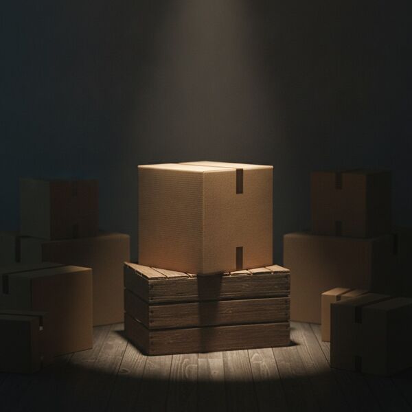 Cardboard Packaging Box 01 - interior view 2