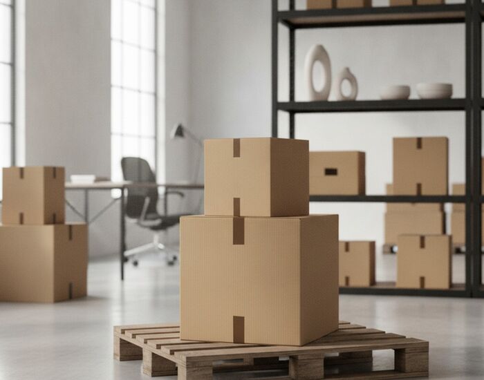 Cardboard Packaging Box 01 3D Model