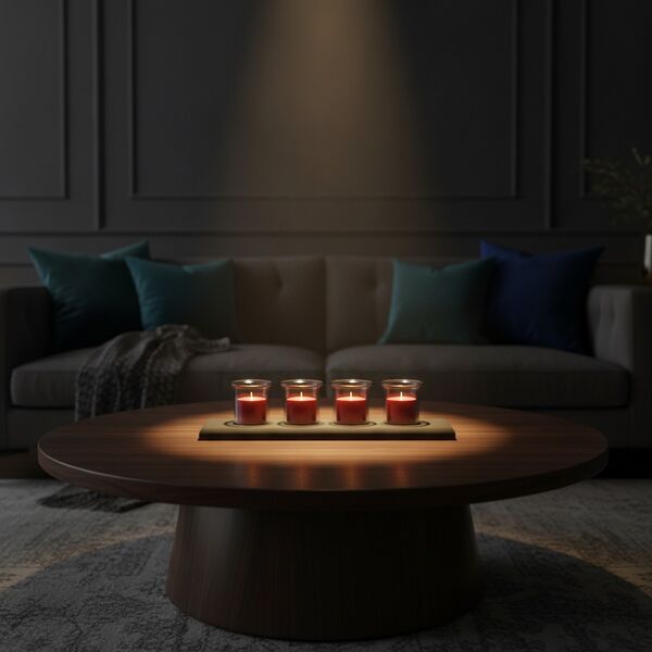 Pot Set Candle 02 - interior view 2