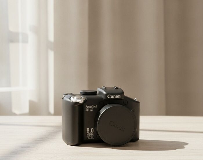Canon Powershot S5 01 3D Model Camera 3D Model