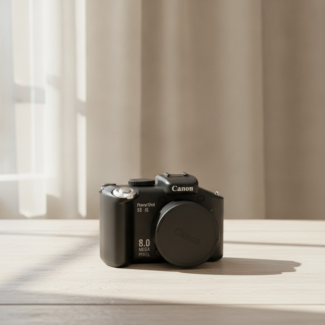 Canon Powershot S5 01 3D Model Camera 3D Model