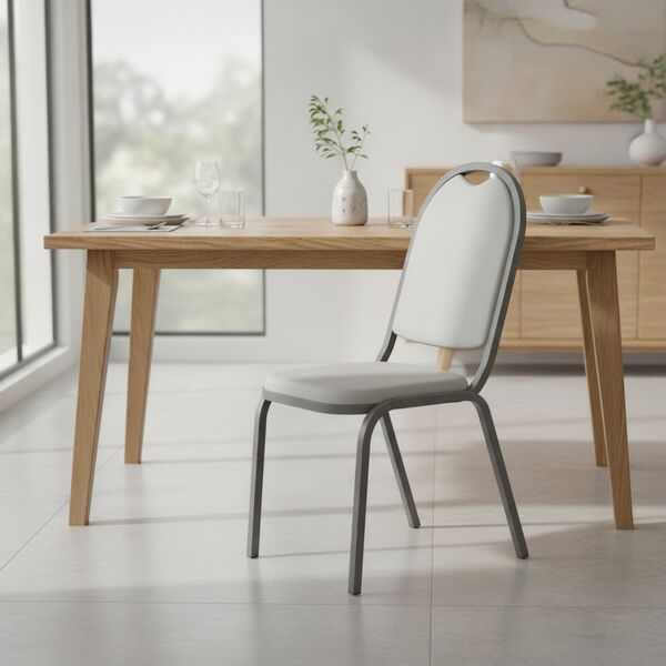 Classic Gray Chair 05 3D Model