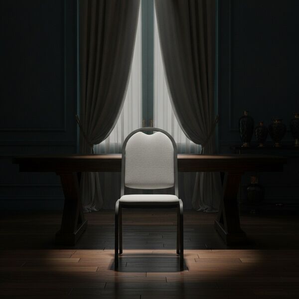 Classic Gray Chair 05 - interior view 2