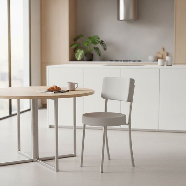 Modern Gray Chair 03 3D Model