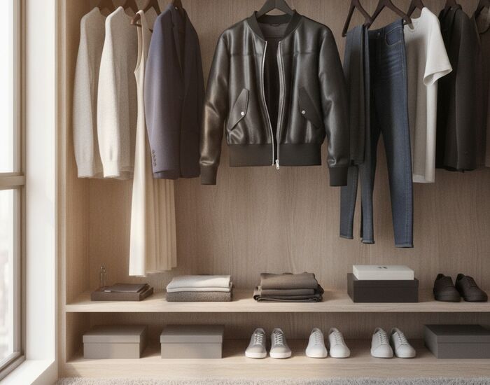 Black Leather Hanged Coat 01 3D Model