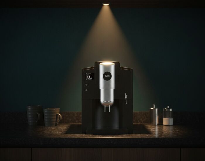 Machine Automatic Black Coffee 02 3D Model