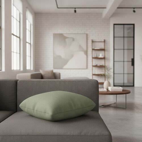 Square Green Cushion 02 3D Model