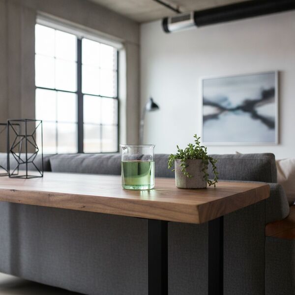 Glass With Liquid Ampoule 02 - interior view 1