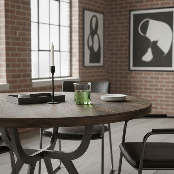 Glass With Liquid Ampoule 02 - interior view 2