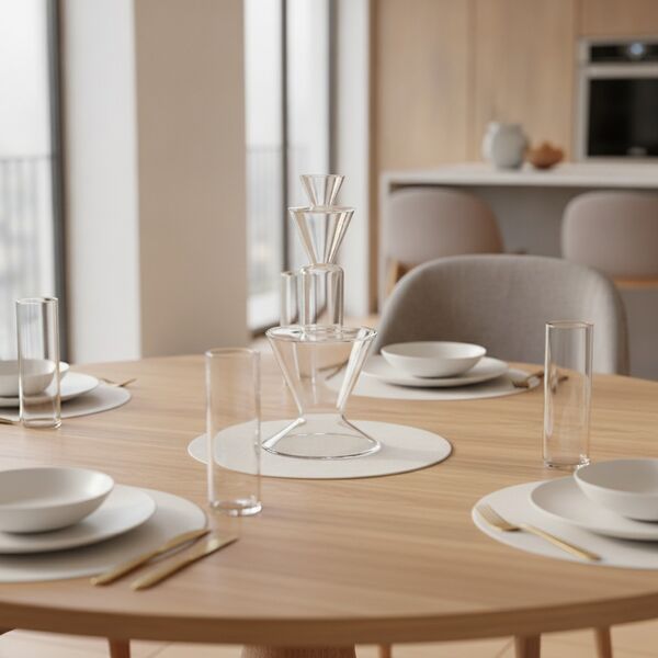 Home Acqua Glass Decor A - interior view 2