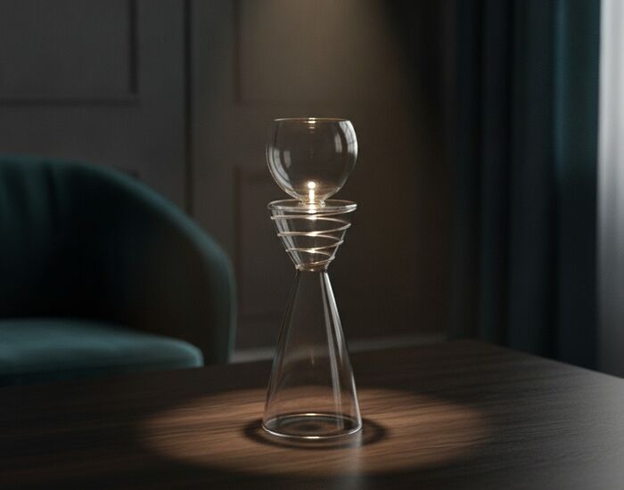 Home Acqua Glass Decor C 3D Model