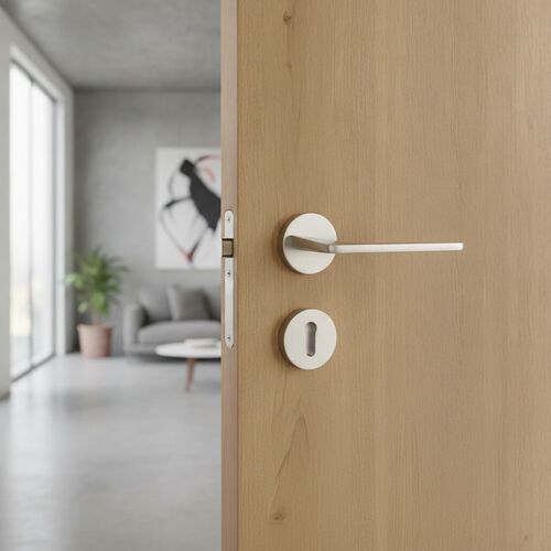 Handle Metal Door 01 3D Model