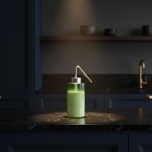 Soap Plastic Green Dispenser 02 3D Model