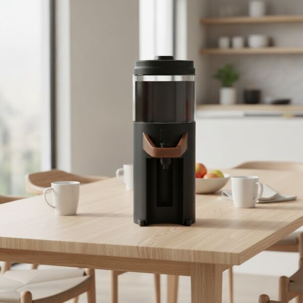 Coffee Plastic Black Dispenser 01 - interior view 1