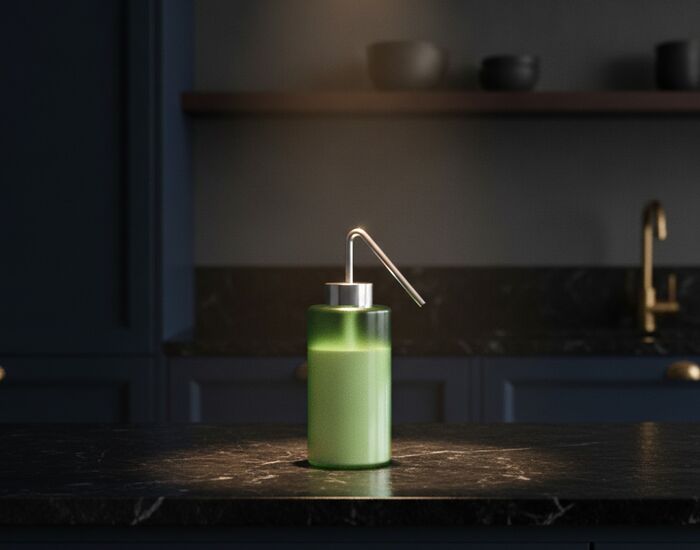 Soap Plastic Green Dispenser 02 3D Model