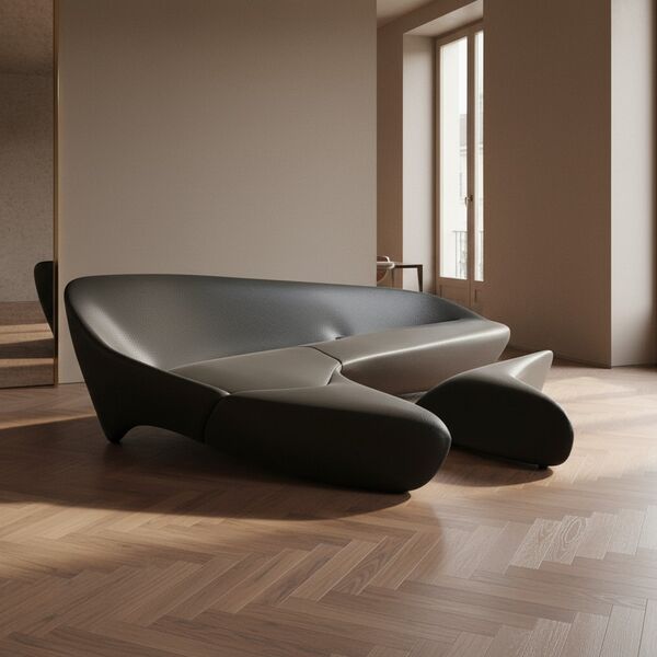 Moon System Sofa 3D Model