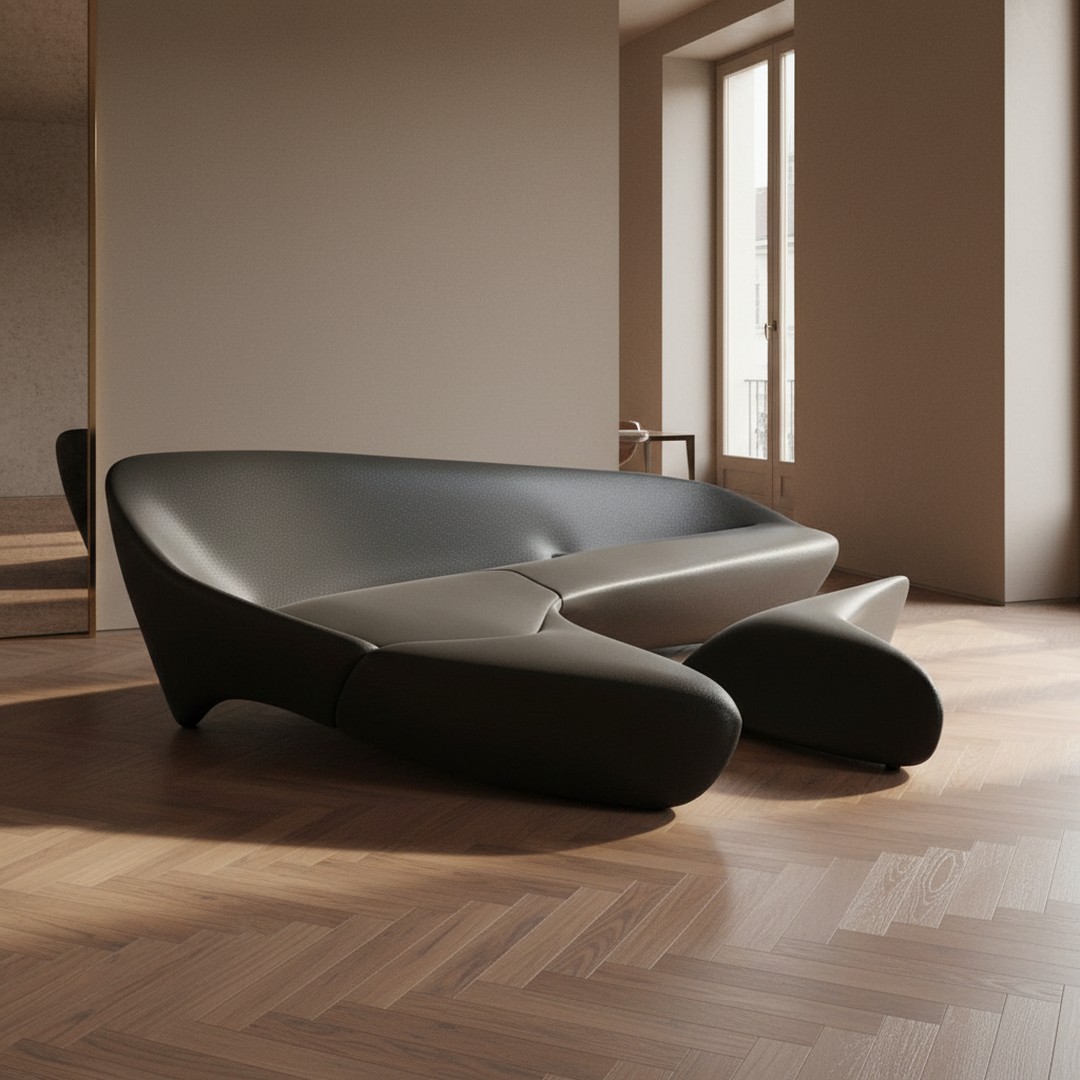 Moon System Sofa 3D Model