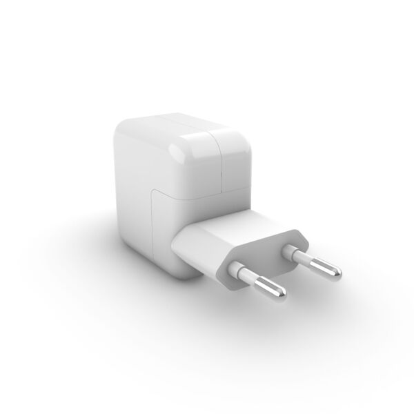 Apple iPad Charger 3D model — studio render