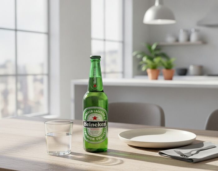 Heineken 33cl 3D Model