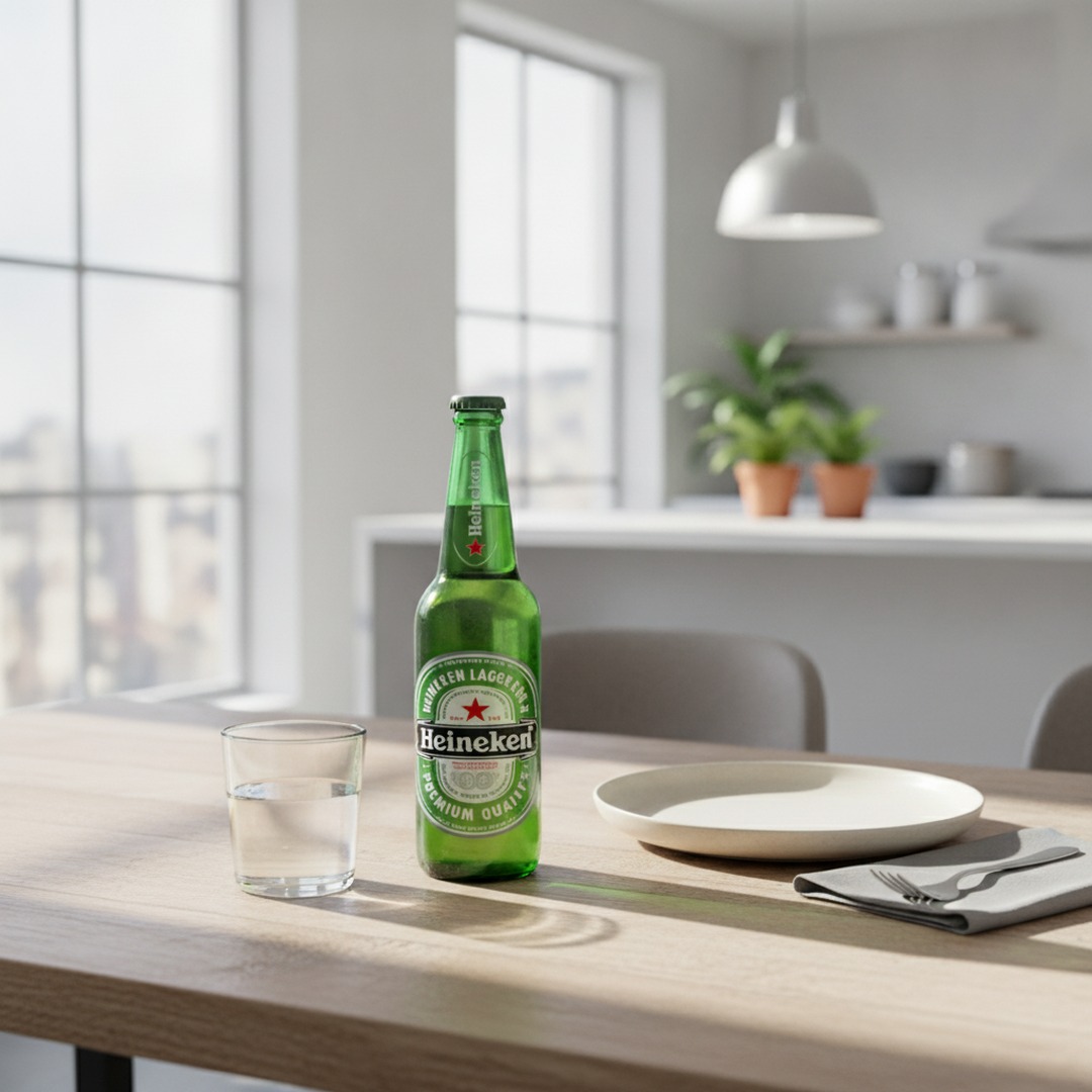 Heineken 33cl 3D Model