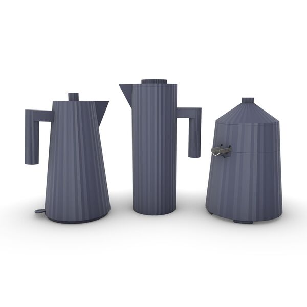 Alessi Plissé Set 3D model — studio render