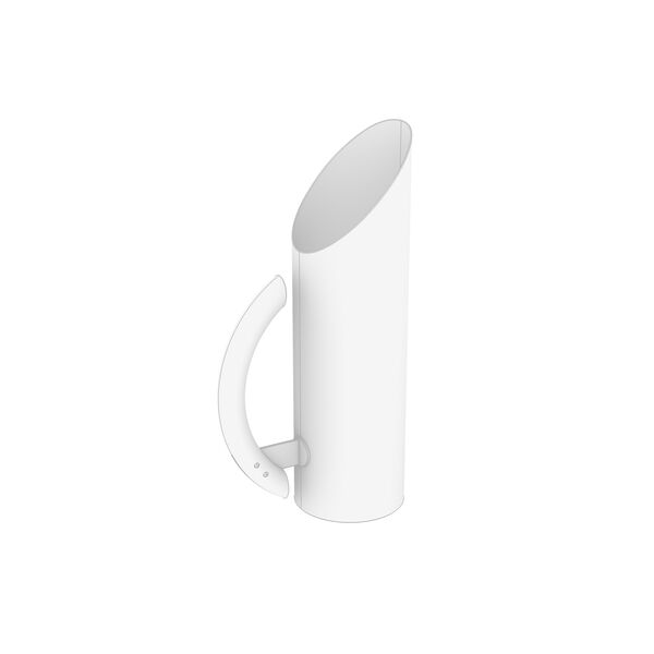 Alessi Tua Pitcher 3D model — clay shaded view