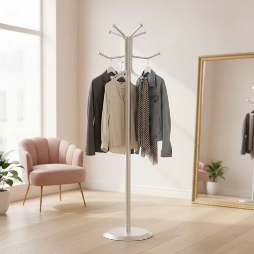 Clothes Metal Satin Hangers 02 3D Model