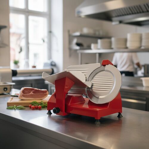 Slicer Metal Red Paint Ham 01 3D Model