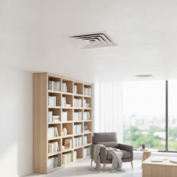 Air Ceiling Plastic Gray Intakes 01 - interior view 1