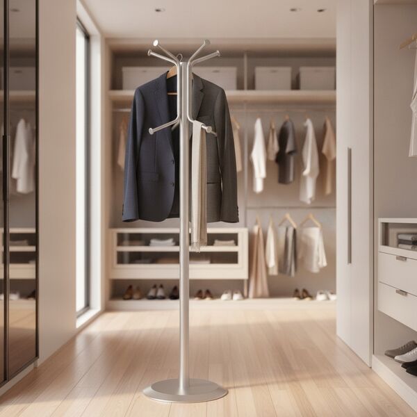 Clothes Metal Satin Hangers 02 - interior view 1