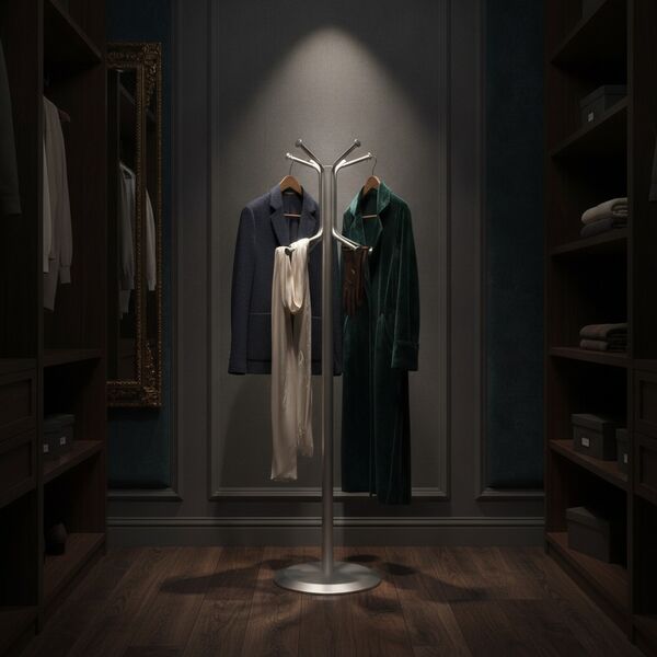 Clothes Metal Satin Hangers 02 - interior view 2