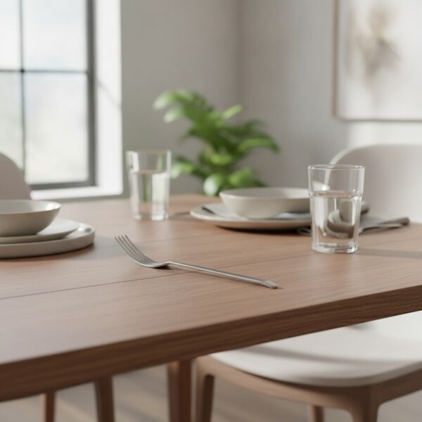 Serving Steel Fork 01 - interior view 2