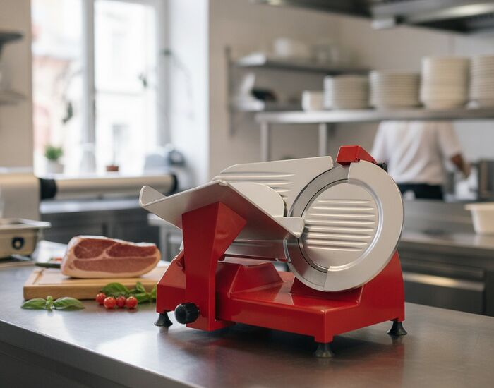 Slicer Metal Red Paint Ham 01 3D Model