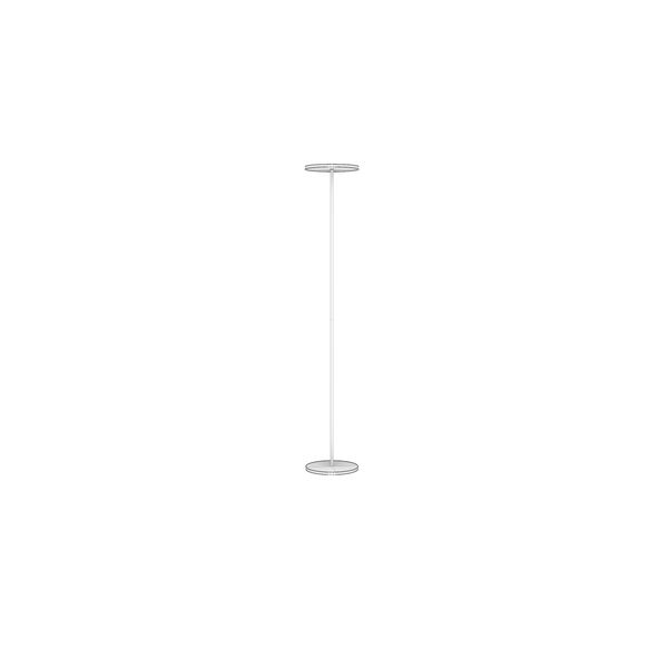 Artemide Athena Floor Lamp 3D model — clay shaded view
