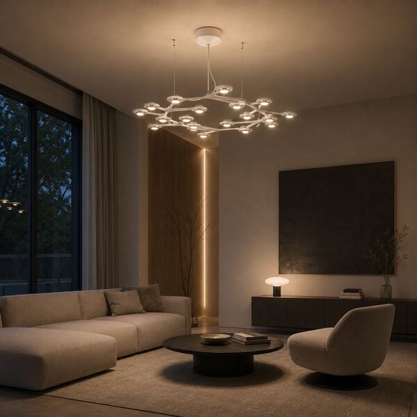 Artemide Net Suspension Lamp 3D model — studio render