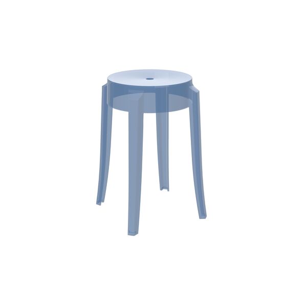 Kartell Charles Ghost 46 Stool 3D model — studio render