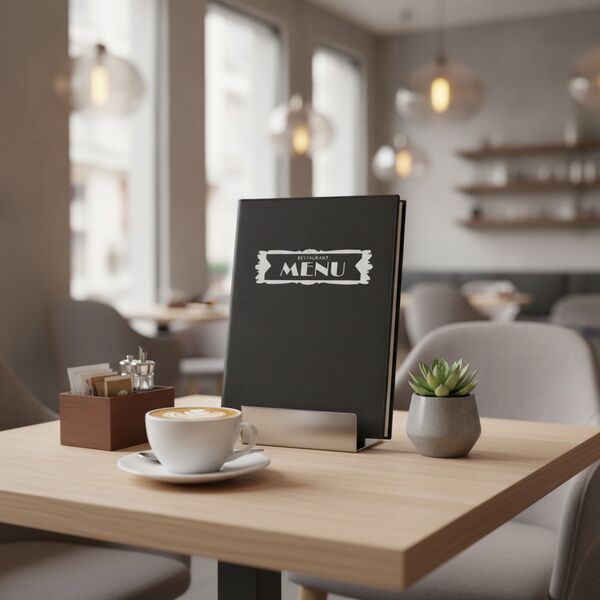 Restaurant Menu 02 3D Model