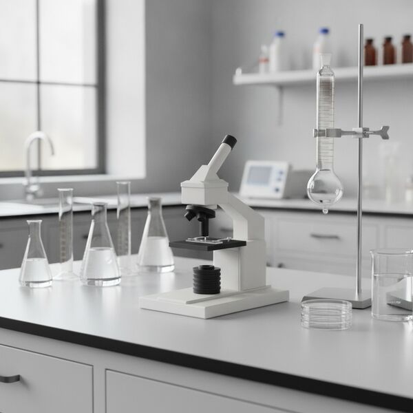 White Microscope 01 - interior view 1