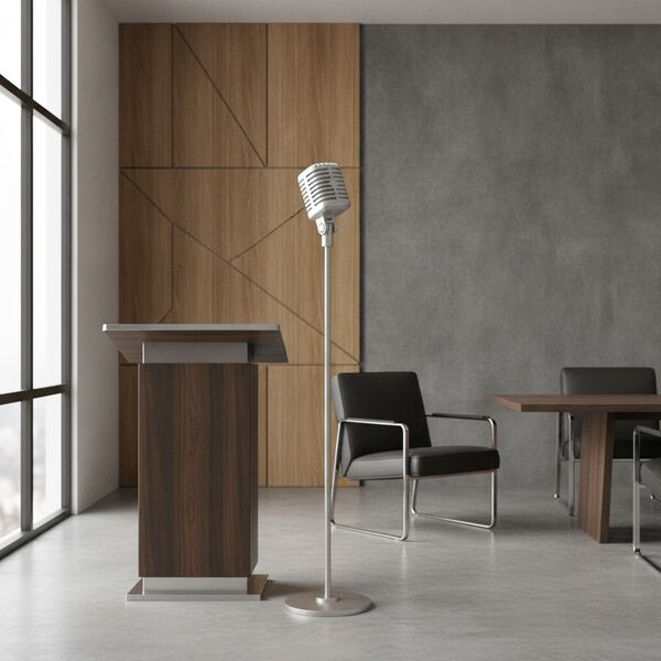 With Stand Metal Microphone 01 - interior view 2
