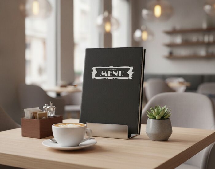 Restaurant Menu 02 3D Model
