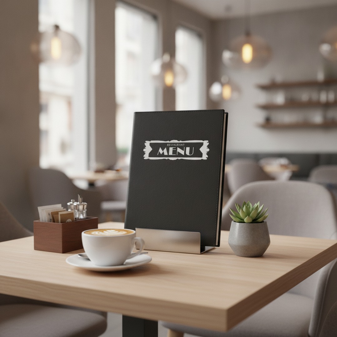 Restaurant Menu 02 3D Model