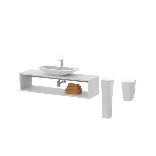 Olympia Ceramica Clear WashBasin 05 3D model — studio render