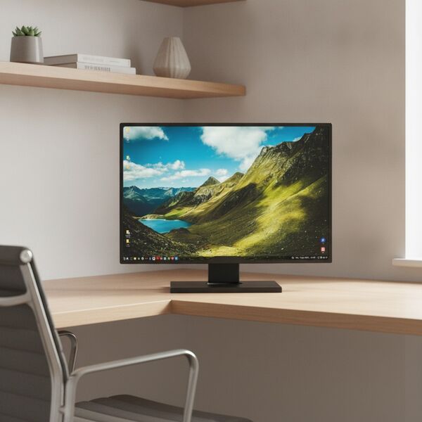 Black Frame With Stand Monitor 01 - interior view 2